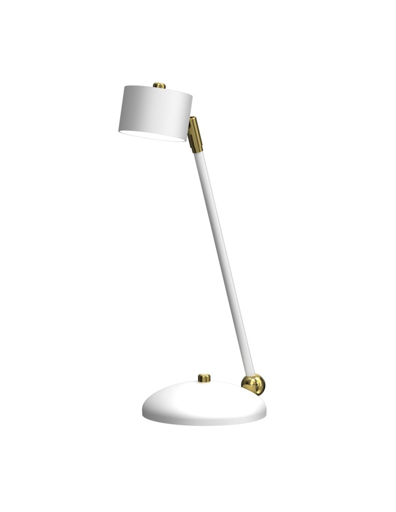 Desk lamps - Milagro ARENA WHITE/GOLD 1xGX53 desk lamp MLP7758 - product kolory-swiatla.pl 1