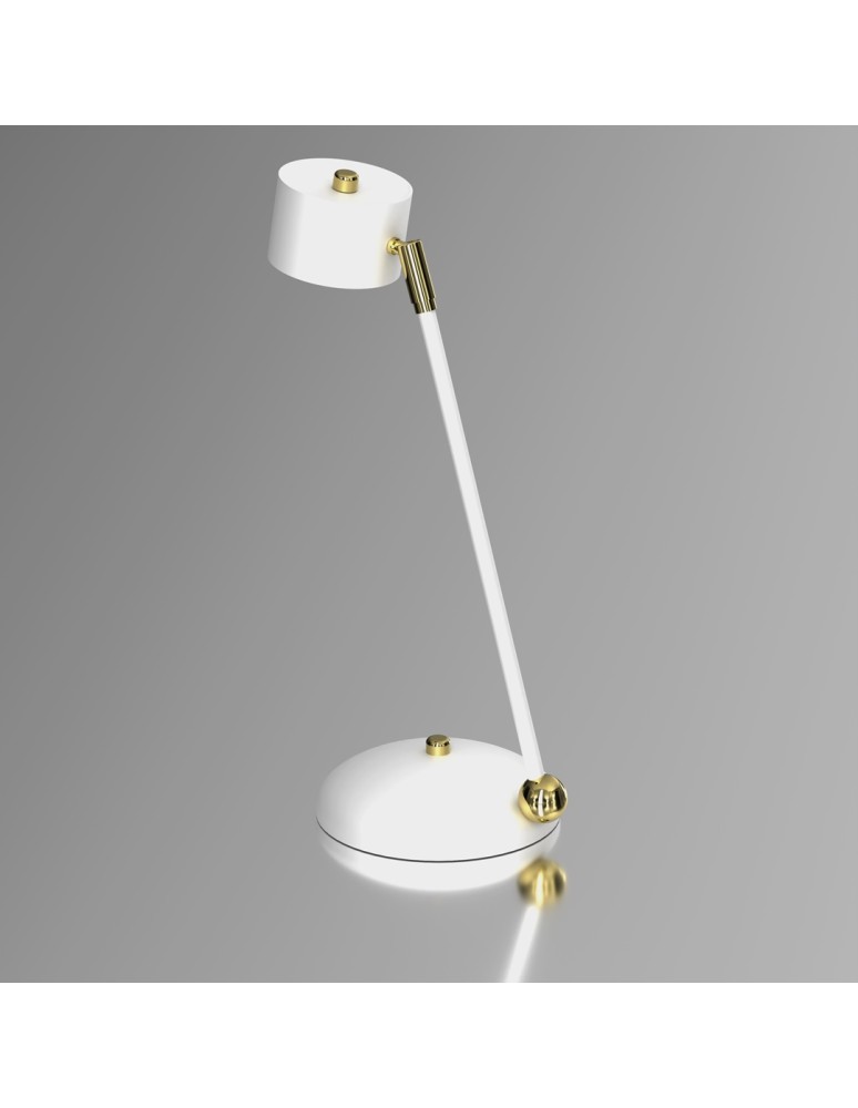 Desk lamps - Milagro ARENA WHITE/GOLD 1xGX53 desk lamp MLP7758 - product kolory-swiatla.pl 2