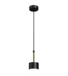 Single pendant lamps - Milagro ARENA BLACK/GOLD 1xGX53 pendant lamp MLP7760 - product 1