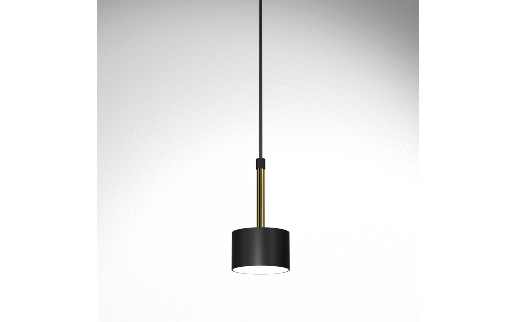 Milagro Lampa wisząca ARENA BLACK/GOLD 1xGX53 MLP7760