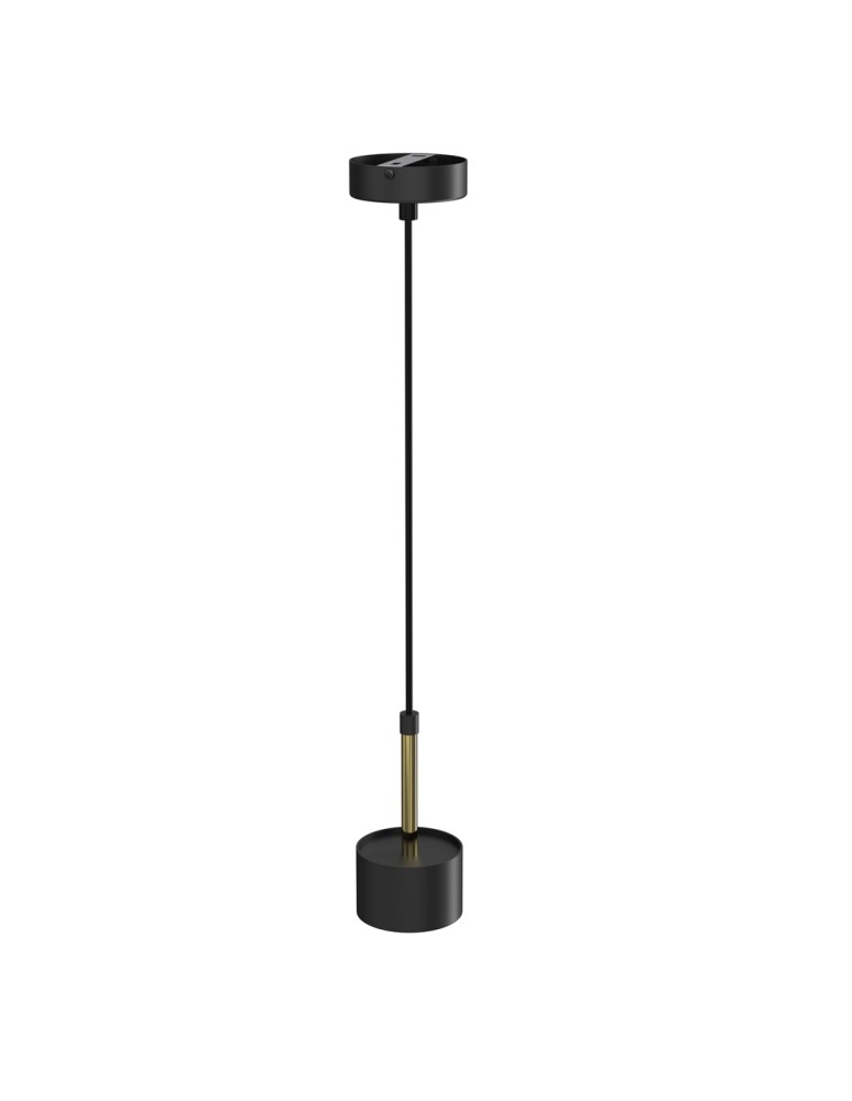 Single pendant lamps - Milagro ARENA BLACK/GOLD 1xGX53 pendant lamp MLP7760 - product kolory-swiatla.pl 3
