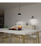 Single pendant lamps - Milagro ARENA BLACK/GOLD 1xGX53 pendant lamp MLP7760 - product 4