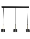 Milagro Lampa wisząca ARENA BLACK/GOLD 3xGX53 MLP7761