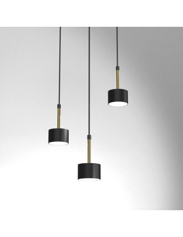 Milagro Lampa wisząca ARENA BLACK/GOLD 3xGX53 MLP7762 - produkt 2