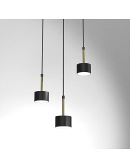 Milagro Lampa wisząca ARENA BLACK/GOLD 3xGX53 MLP7762 - produkt 2
