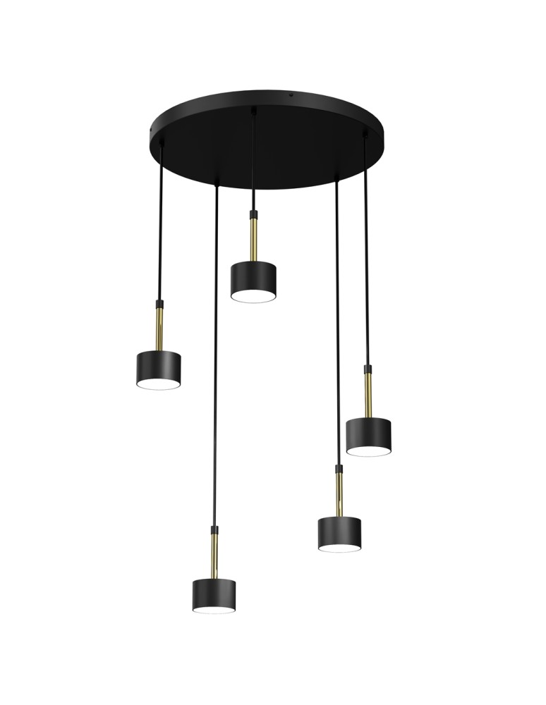 Product categories - Milagro ARENA BLACK/GOLD pendant lamp 5xGX53 MLP7763 - product kolory-swiatla.pl 1