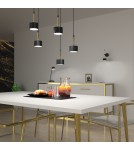 Product categories - Milagro ARENA BLACK/GOLD pendant lamp 5xGX53 MLP7763 - product 4