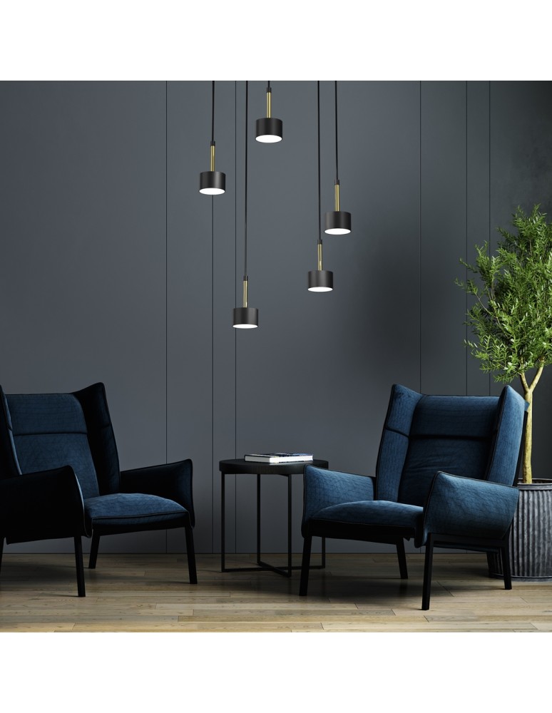 Product categories - Milagro ARENA BLACK/GOLD pendant lamp 5xGX53 MLP7763 - product kolory-swiatla.pl 8