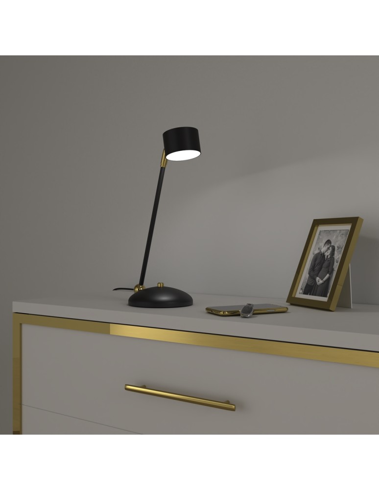 Desk lamps - Milagro Desk Lamp ARENA BLACK/GOLD 1xGX53 MLP7764 - product kolory-swiatla.pl 4
