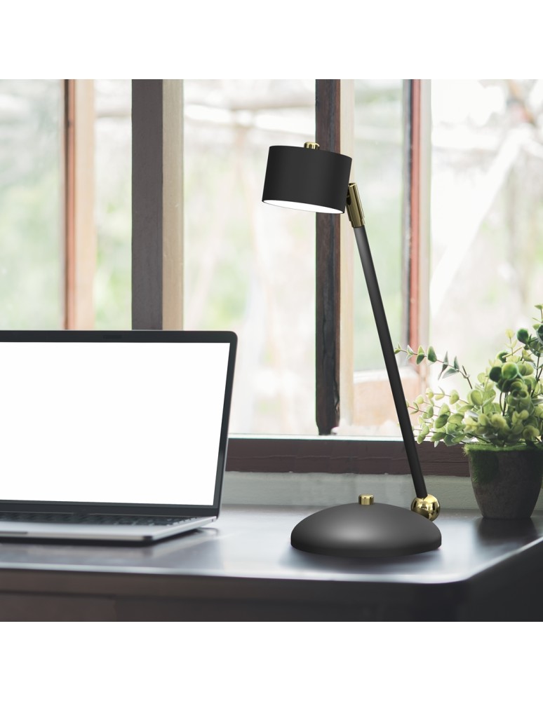 Desk lamps - Milagro Desk Lamp ARENA BLACK/GOLD 1xGX53 MLP7764 - product kolory-swiatla.pl 8