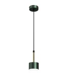 Single pendant lamps - Milagro ARENA GREEN/GOLD 1xGX53 pendant lamp MLP7766 - product 1