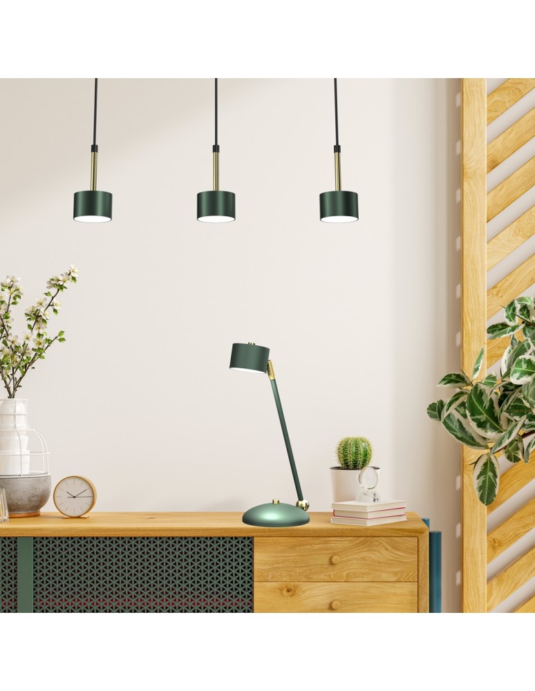Desk lamps - Milagro Desk Lamp ARENA GREEN/GOLD 1xGX53 MLP7770 - product kolory-swiatla.pl 8