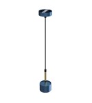 Blue pendant lamps - Milagro ARENA BLUE/GOLD pendant lamp 1xGX53 MLP7772 - product 3