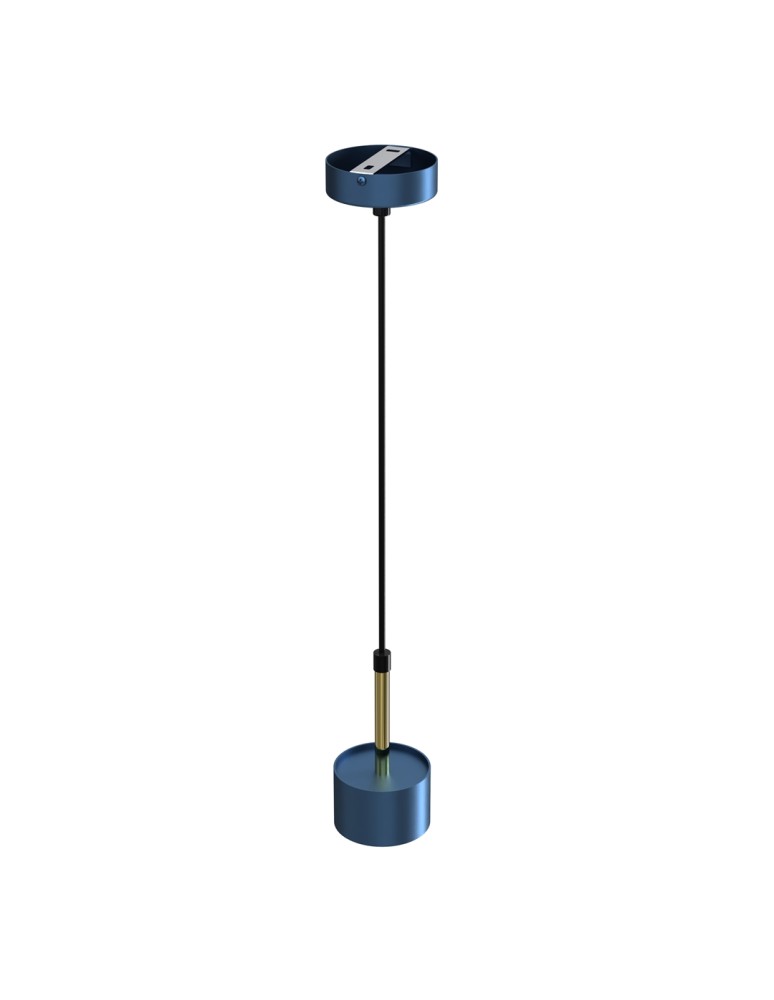 Blue pendant lamps - Milagro ARENA BLUE/GOLD pendant lamp 1xGX53 MLP7772 - product kolory-swiatla.pl 3