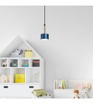 Blue pendant lamps - Milagro ARENA BLUE/GOLD pendant lamp 1xGX53 MLP7772 - product 8