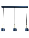 Milagro Lampa wisząca ARENA BLUE/GOLD 3xGX53 MLP7773