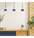 Blue pendant lamps - Milagro ARENA BLUE/GOLD pendant lamp 3xGX53 MLP7773 - product 8