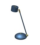 Desk lamps - Milagro Desk Lamp ARENA BLUE/GOLD 1xGX53 MLP7776 - product 3