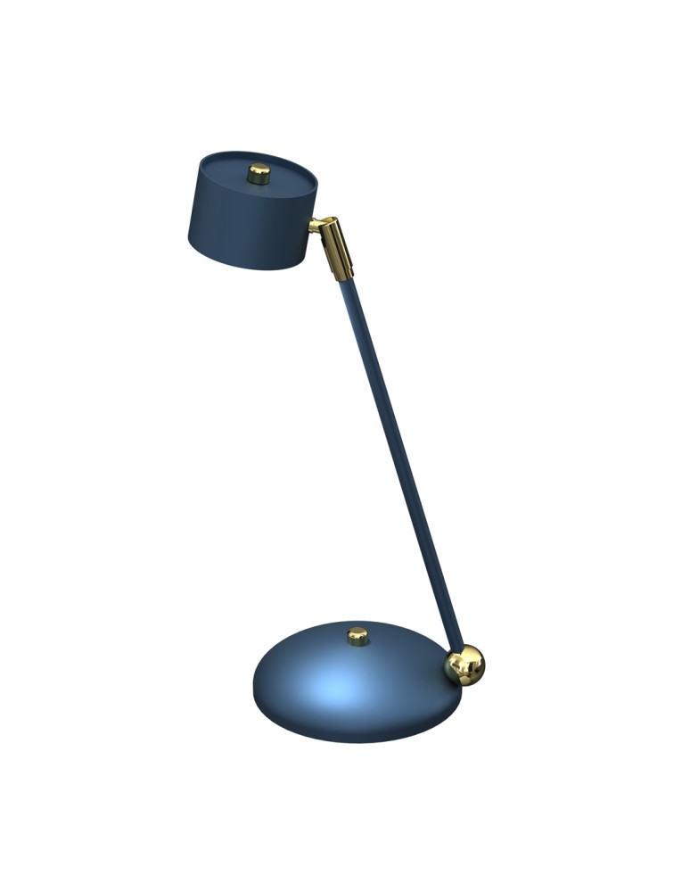 Desk lamps - Milagro Desk Lamp ARENA BLUE/GOLD 1xGX53 MLP7776 - product kolory-swiatla.pl 3