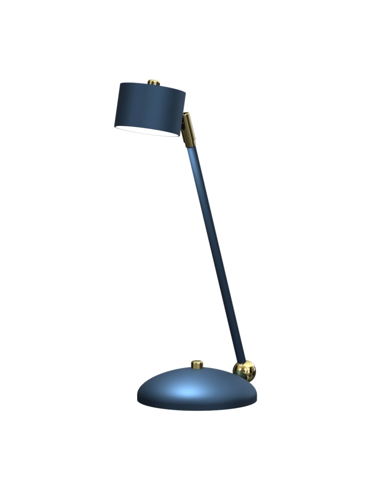 Desk lamps - Milagro Desk Lamp ARENA BLUE/GOLD 1xGX53 MLP7776 - product kolory-swiatla.pl 6