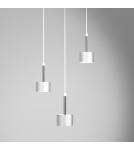 Product categories - Milagro ARENA WHITE/SILVER 3xGX53 pendant lamp MLP7780 - product 2