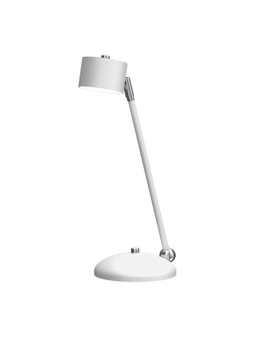 Milagro ARENA WHITE/SILVER desk lamp 1xGX53 MLP7782