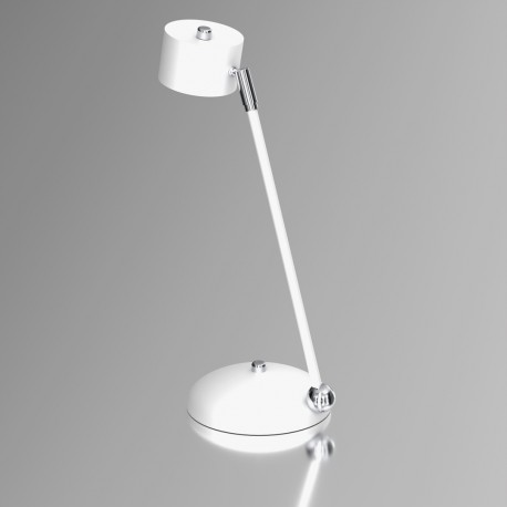 Milagro Lampka biurkowa ARENA WHITE/SILVER 1xGX53 MLP7782