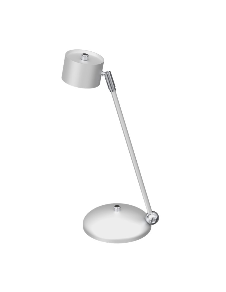 Desk lamps - Milagro ARENA WHITE/SILVER desk lamp 1xGX53 MLP7782 - product kolory-swiatla.pl 7