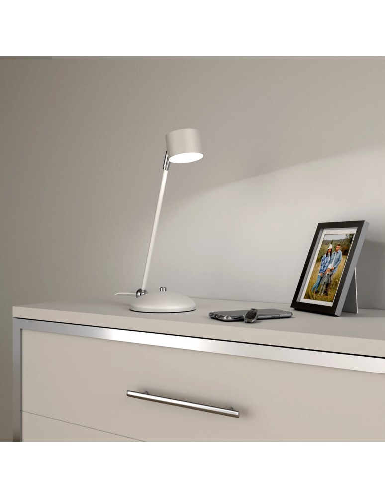 Desk lamps - Milagro ARENA WHITE/SILVER desk lamp 1xGX53 MLP7782 - product kolory-swiatla.pl 8