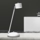 Milagro Lampka biurkowa ARENA WHITE/SILVER 1xGX53 MLP7782