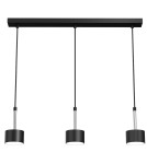 Pendant lamps on a strip - Milagro ARENA BLACK/SILVER pendant lamp 3xGX53 MLP7785 - product 6