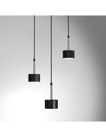 Milagro ARENA BLACK/SILVER pendant lamp 3xGX53 MLP7786 - product 2