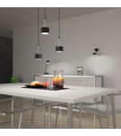 Milagro Lampa wisząca ARENA BLACK/SILVER 3xGX53 MLP7786