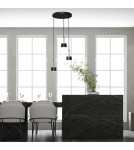 Milagro Lampa wisząca ARENA BLACK/SILVER 3xGX53 MLP7786