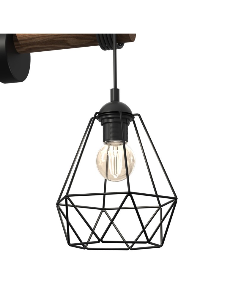 Loft wall lamps - industrial - Milagro Wall lamp ACERO 1xE27 MLP7886 - product kolory-swiatla.pl 2