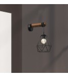 Loft wall lamps - industrial - Milagro Wall lamp ACERO 1xE27 MLP7886 - product 4