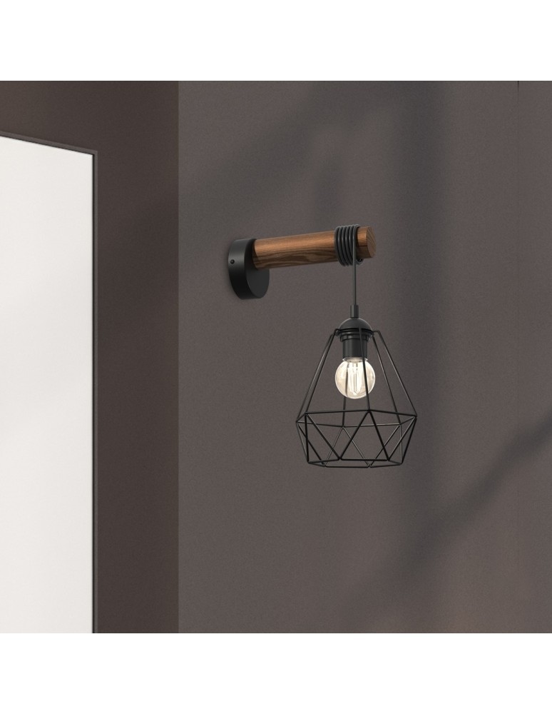 Loft wall lamps - industrial - Milagro Wall lamp ACERO 1xE27 MLP7886 - product kolory-swiatla.pl 4