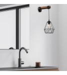 Loft wall lamps - industrial - Milagro Wall lamp ACERO 1xE27 MLP7886 - product 5