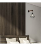 Loft wall lamps - industrial - Milagro Wall lamp ACERO 1xE27 MLP7886 - product 6