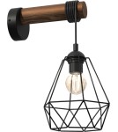 Loft wall lamps - industrial - Milagro Wall lamp ACERO 1xE27 MLP7886 - product 8