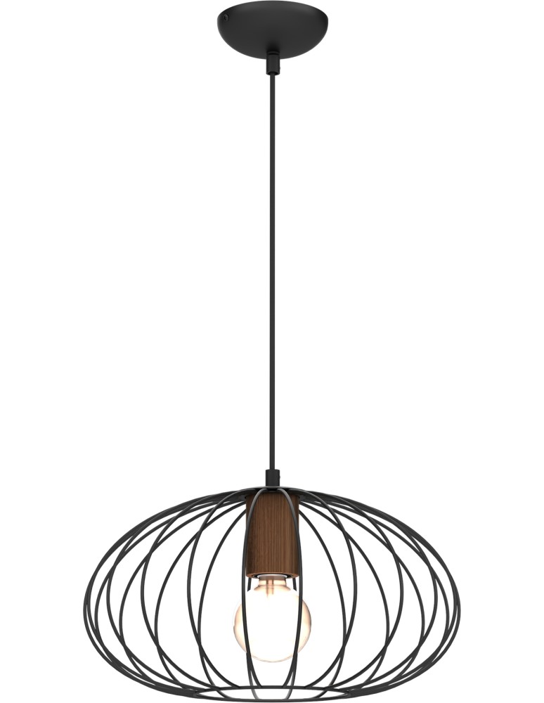 Wire pendant lamps - Milagro MERIDIANO 1xE27 pendant lamp MLP7959 - product kolory-swiatla.pl 9