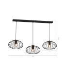 Pendant lamps on a strip - Milagro MERIDIANO 3xE27 pendant lamp MLP7960 - product 7