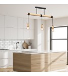 Pendant lamps on a strip - Milagro VIGA 3xE27 pendant lamp MLP7964 - product 7