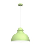 Green pendant lamps - Milagro CORIN GREEN 1xE27 pendant lamp MLP7983 - product 1