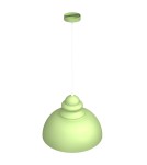 Green pendant lamps - Milagro CORIN GREEN 1xE27 pendant lamp MLP7983 - product 7