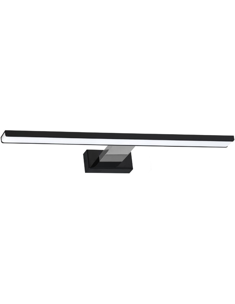 Bathroom wall lamps - Milagro Wall lamp SHINE BLACK/CHROME 60cm 13.8W LED ML7883 - product kolory-swiatla.pl 1