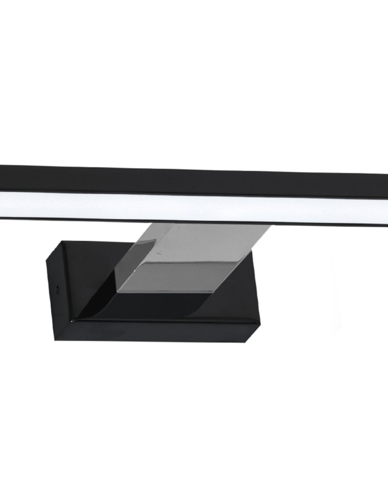 Bathroom wall lamps - Milagro Wall lamp SHINE BLACK/CHROME 60cm 13.8W LED ML7883 - product kolory-swiatla.pl 2
