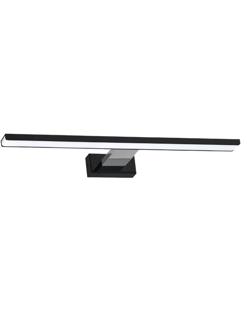 Bathroom wall lamps - Milagro Wall lamp SHINE BLACK/CHROME 60cm 13.8W LED ML7883 - product kolory-swiatla.pl 5