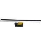 Bathroom wall lamps - Milagro Wall lamp SHINE BLACK/GOLD 60cm 13,8W LED ML7885 - product 1