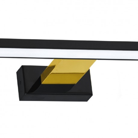 Milagro Kinkiet SHINE BLACK/GOLD 60cm 13,8W LED ML7885